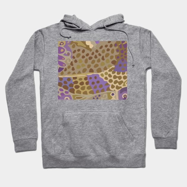 Leopard texture Hoodie by SanjStudio